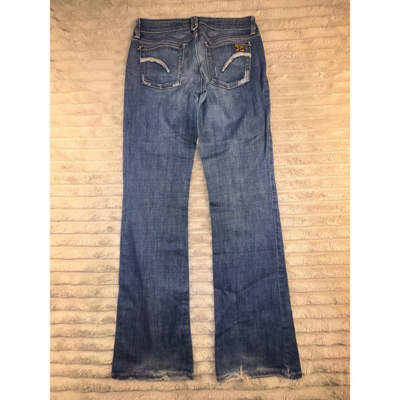 Joe's Jeans Women's 30 Bootcut Flare Leg Blue Medium Wash Mid Rise Stretch 29x33 - Picture 9 of 11